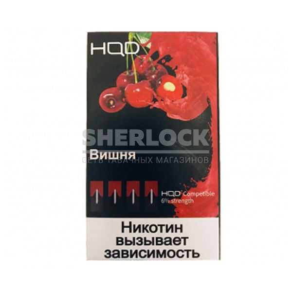 Картриджи HQD 4 шт (Вишня) Картриджи HQD 4 шт (Вишня)