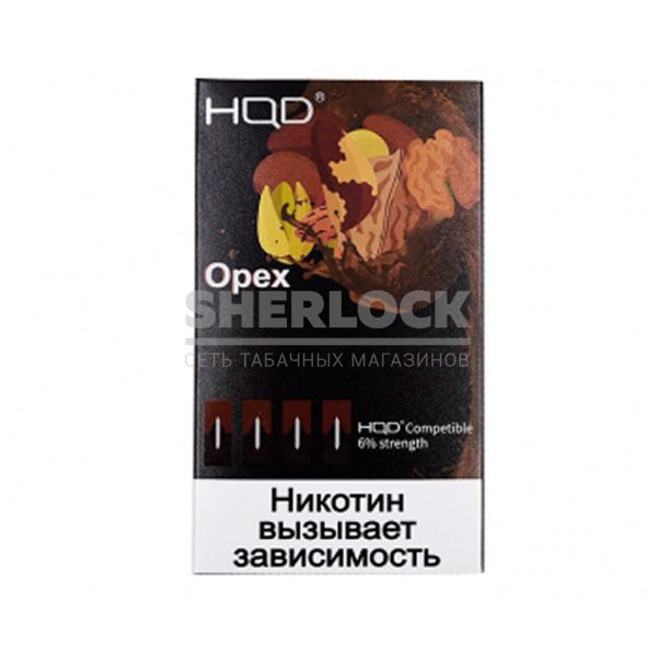 Картриджи HQD 4 шт (Орех) Картриджи HQD 4 шт (Орех)