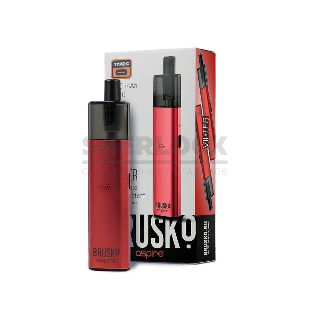 POD-система BRUSKO VILTER (Красный) POD-система BRUSKO VILTER (Красный)