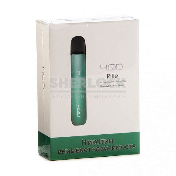 HQD Riffle (Заправляемая POD-система 450 mah+2сменных картриджей Зеленый) HQD Riffle (Заправляемая POD-система 450 mah+2сменных картриджей Зеленый)