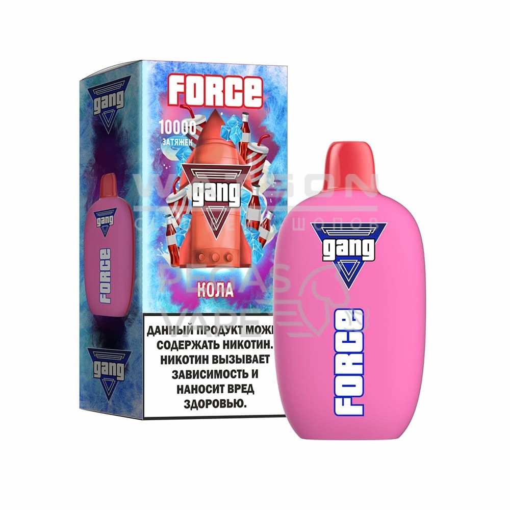 Электронная сигарета GANG FORCE 10000 (Классическая кола) Электронная сигарета GANG FORCE 10000 (Классическая кола)