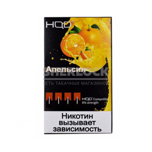 Картриджи HQD 4 шт (Апельсиновый лимонад) Картриджи HQD 4 шт (Апельсиновый лимонад)