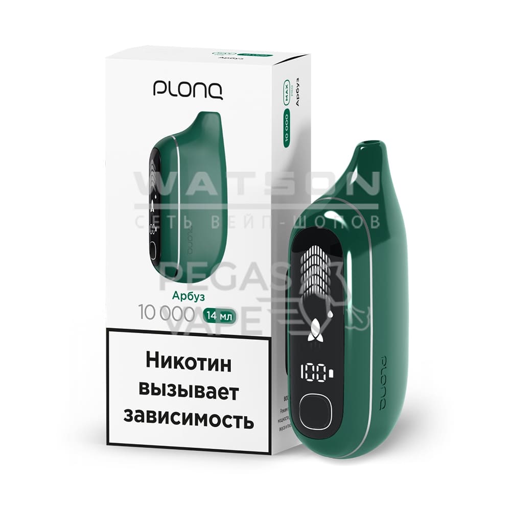 Электронная сигарета PLONQ MAX PRO 10000 (Арбуз) Электронная сигарета PLONQ MAX PRO 10000 (Арбуз)