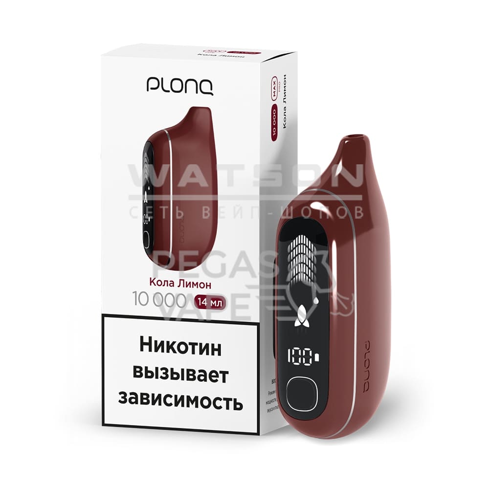 Электронная сигарета PLONQ MAX PRO 10000 (Кола Лимон) Электронная сигарета PLONQ MAX PRO 10000 (Кола Лимон)