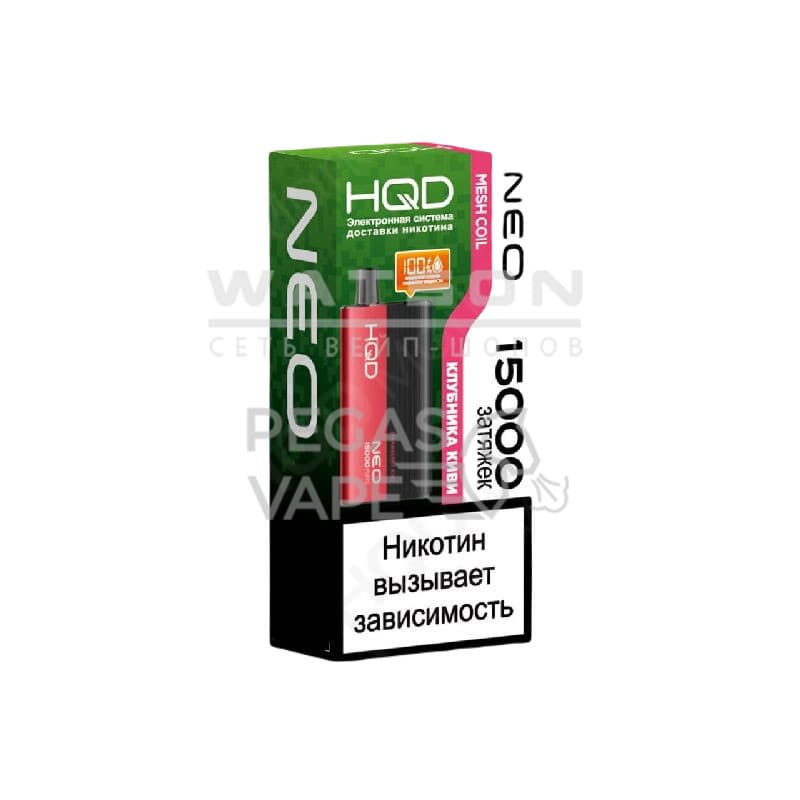 Электронная сигарета HQD NEO 15000 (Клубника киви) Электронная сигарета HQD NEO 15000 (Клубника киви)