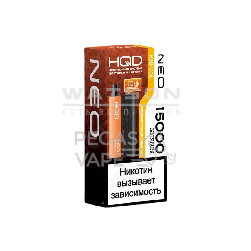 Электронная сигарета HQD NEO 15000 (Грейпфрутовый лимонад) Электронная сигарета HQD NEO 15000 (Грейпфрутовый лимонад)