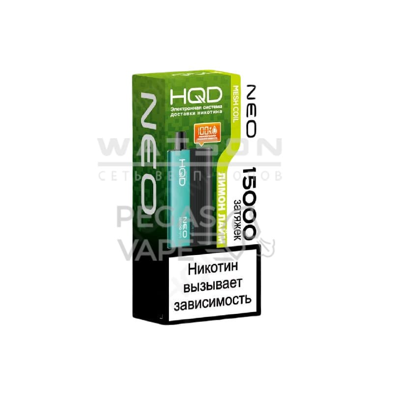 Электронная сигарета HQD NEO 15000 (Лимон лайм) Электронная сигарета HQD NEO 15000 (Лимон лайм)
