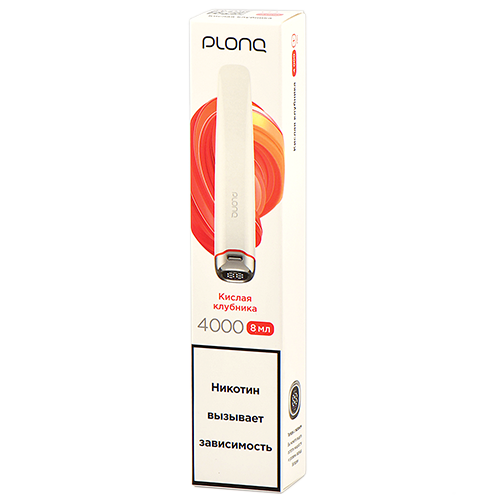 Электронная сигарета PLONQ PLUS PRO 4000 (Кислая клубника) Электронная сигарета PLONQ PLUS PRO 4000 (Кислая клубника)