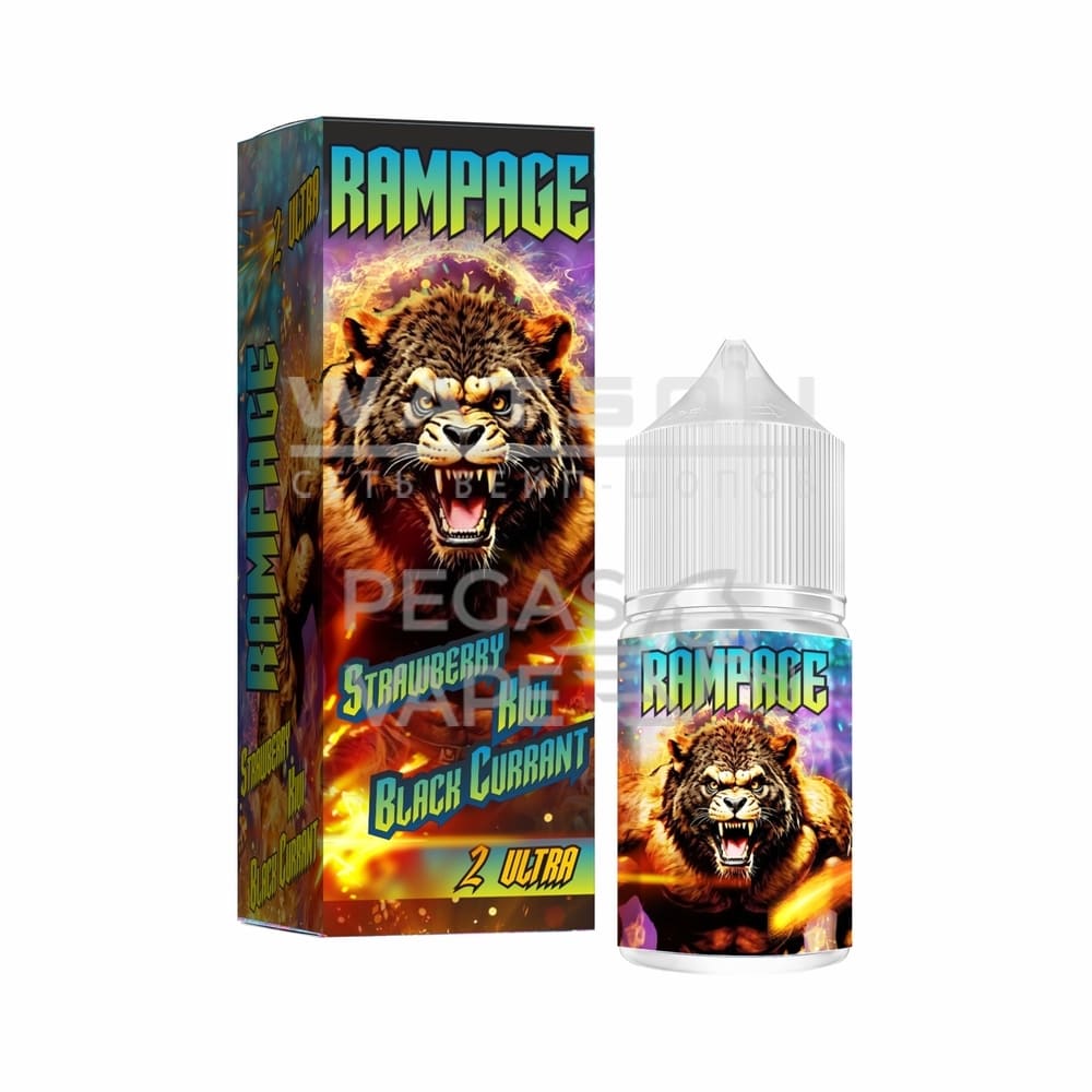 Жидкость RAMPAGE Ultra 2 Strawberry Kiwi Black Currant (Клубника Киви Черная Смородина) 30 мл 2% (20 мг/мл) Strong Жидкость RAMPAGE Ultra 2 Strawberry Kiwi Black Currant (Клубника Киви Черная Смородина) 30 мл 2% (20 мг/мл) Strong