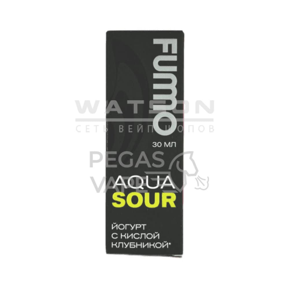 Жидкость FUMMO AQUA SOUR (Йогурт с кислой клубникой) 30 мл 2% (20 мг/мл) Жидкость FUMMO AQUA SOUR (Йогурт с кислой клубникой) 30 мл 2% (20 мг/мл)