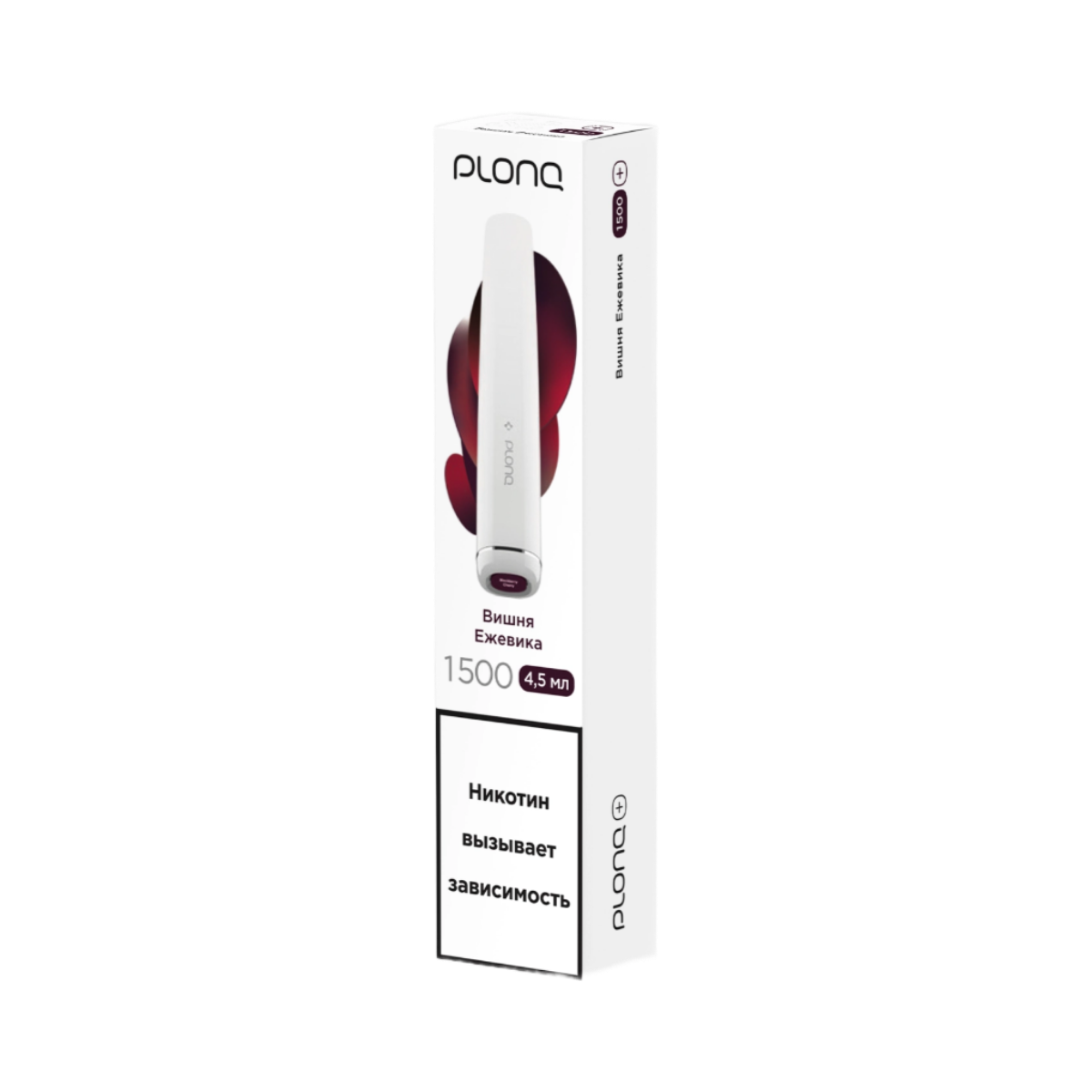 PLONQ PLUS 1500 Вишня Ежевика PLONQ PLUS 1500 Вишня Ежевика