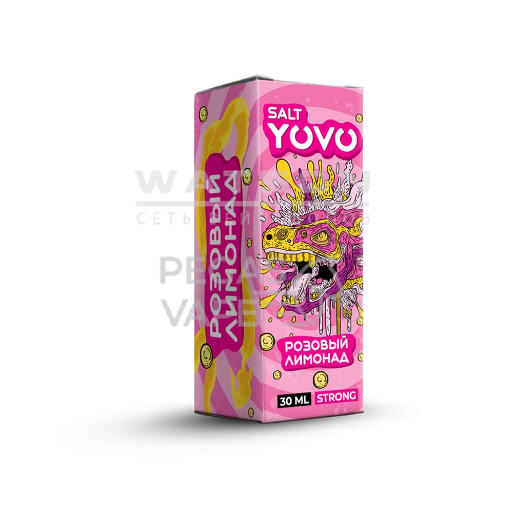 Жидкость YOVO Salt Strong (Розовый лимонад) 30 мл 2% (20 мг/мл) Strong Жидкость YOVO Salt Strong (Розовый лимонад) 30 мл 2% (20 мг/мл) Strong