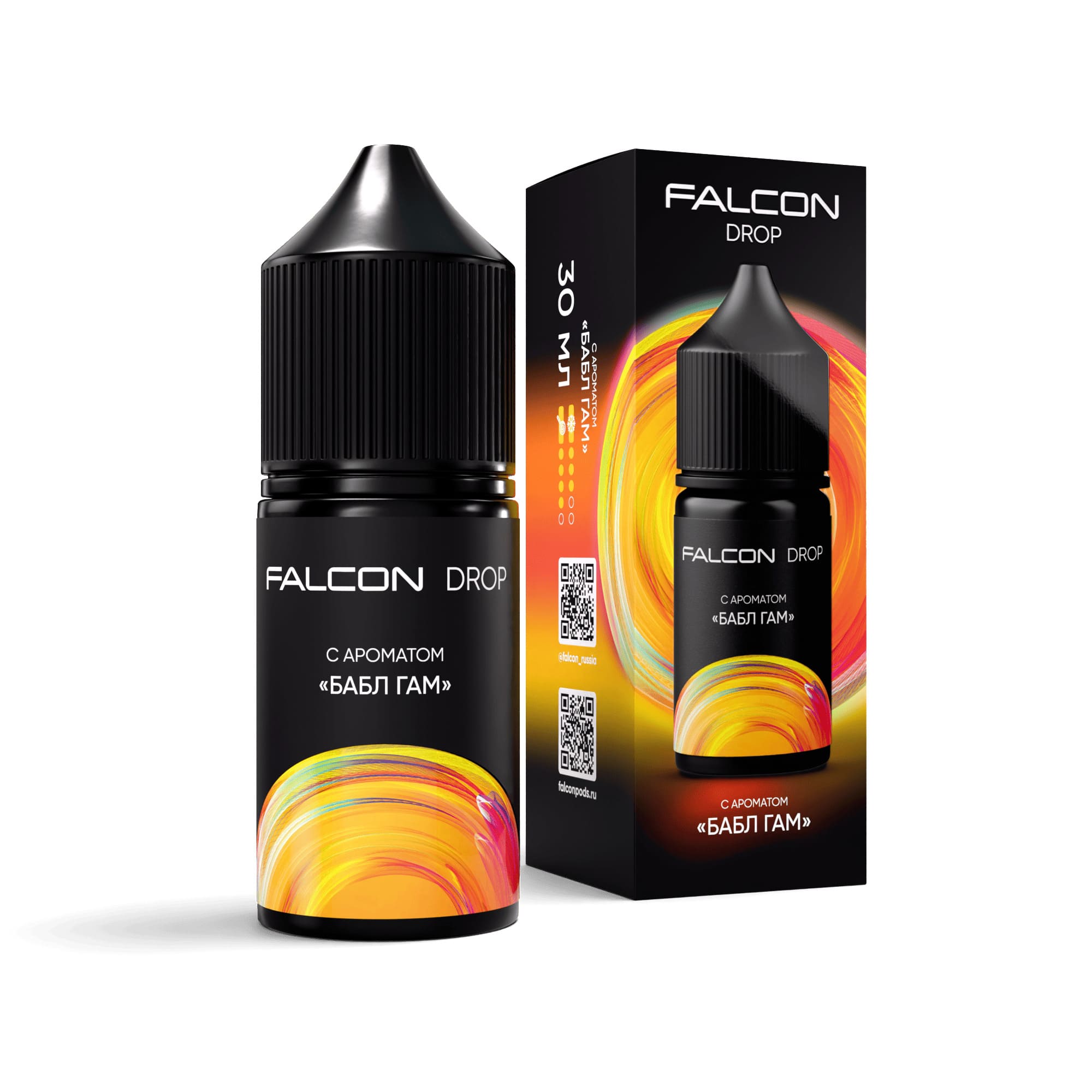 Жидкость FALCON DROP 30мл (Бабл Гам) 30 мл 2% (20 мг/мл) Жидкость FALCON DROP 30мл (Бабл Гам) 30 мл 2% (20 мг/мл)