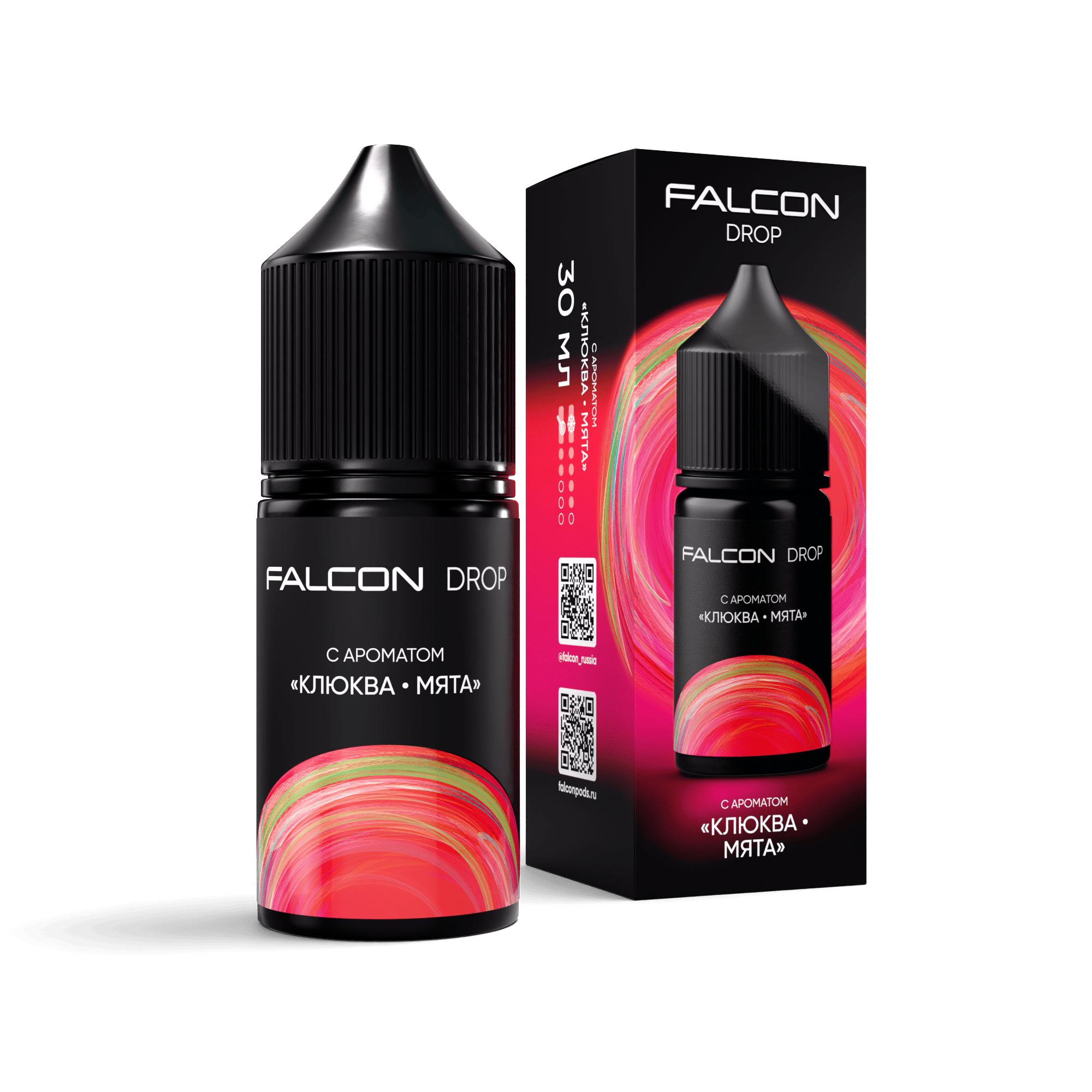 Жидкость FALCON DROP 30мл (Клюква мята) 30 мл 2% (20 мг/мл) Жидкость FALCON DROP 30мл (Клюква мята) 30 мл 2% (20 мг/мл)