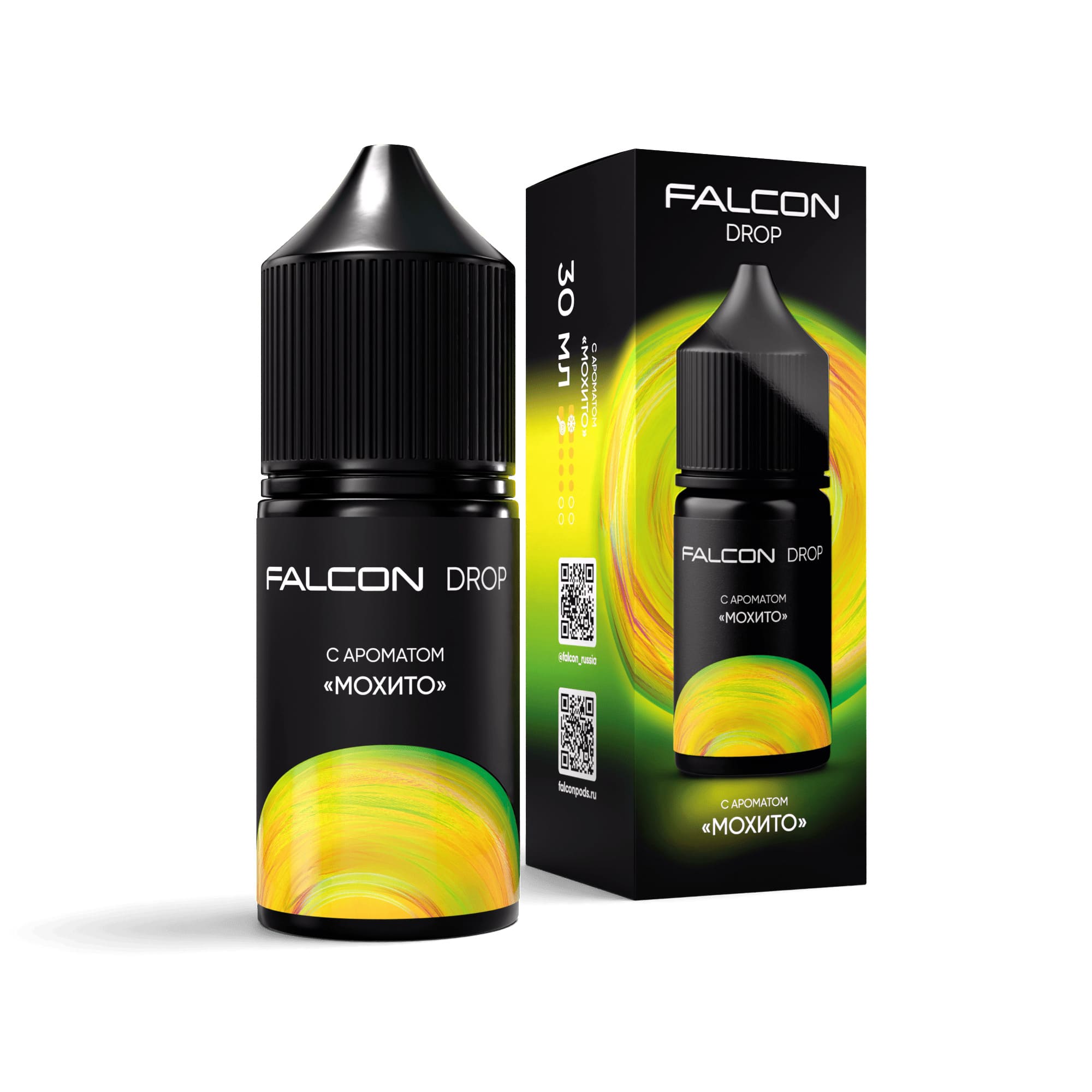 Жидкость FALCON DROP 30мл (Мохито) 30 мл 2% (20 мг/мл) Жидкость FALCON DROP 30мл (Мохито) 30 мл 2% (20 мг/мл)