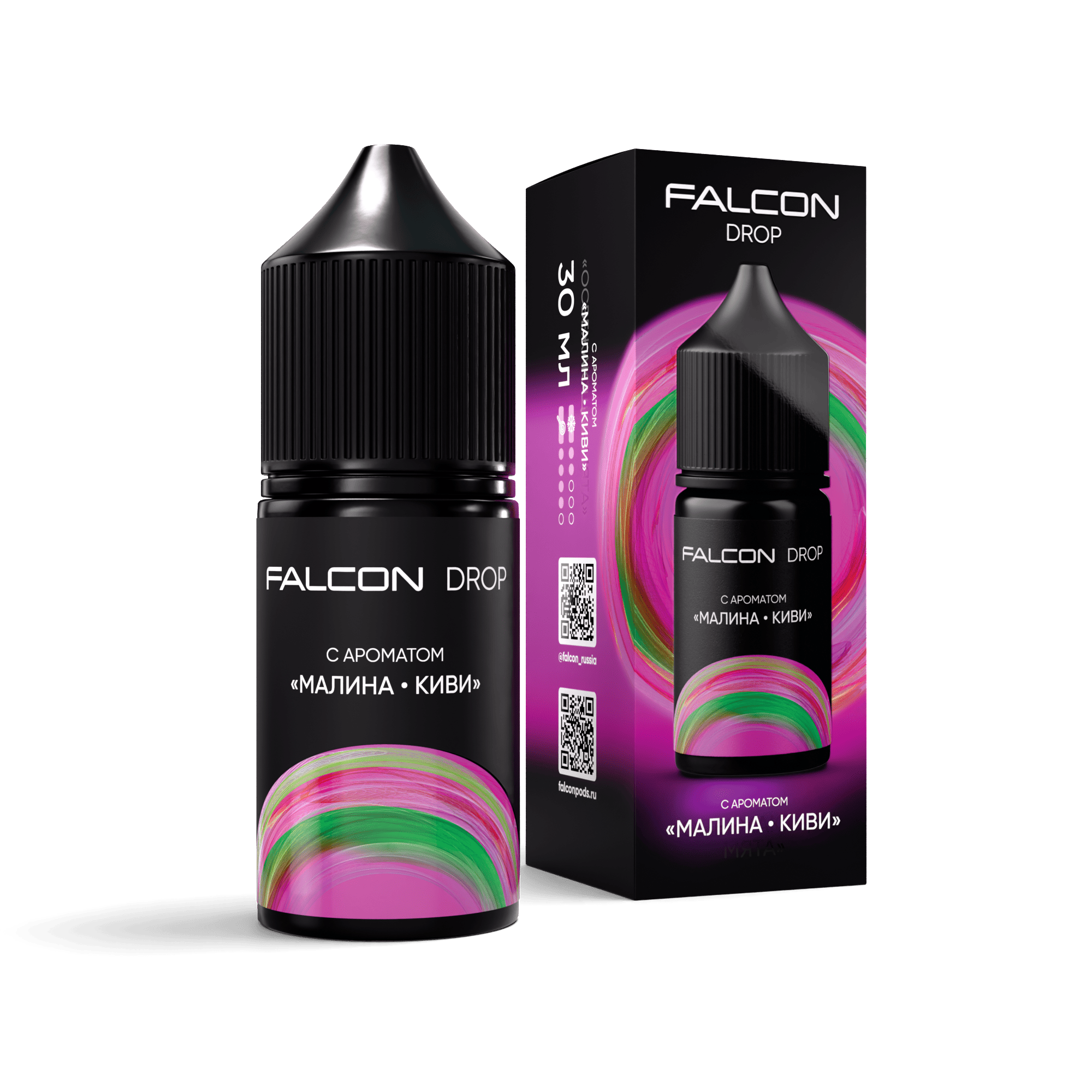 Жидкость FALCON DROP 30мл (Малина киви) 30 мл 2% (20 мг/мл) Жидкость FALCON DROP 30мл (Малина киви) 30 мл 2% (20 мг/мл)