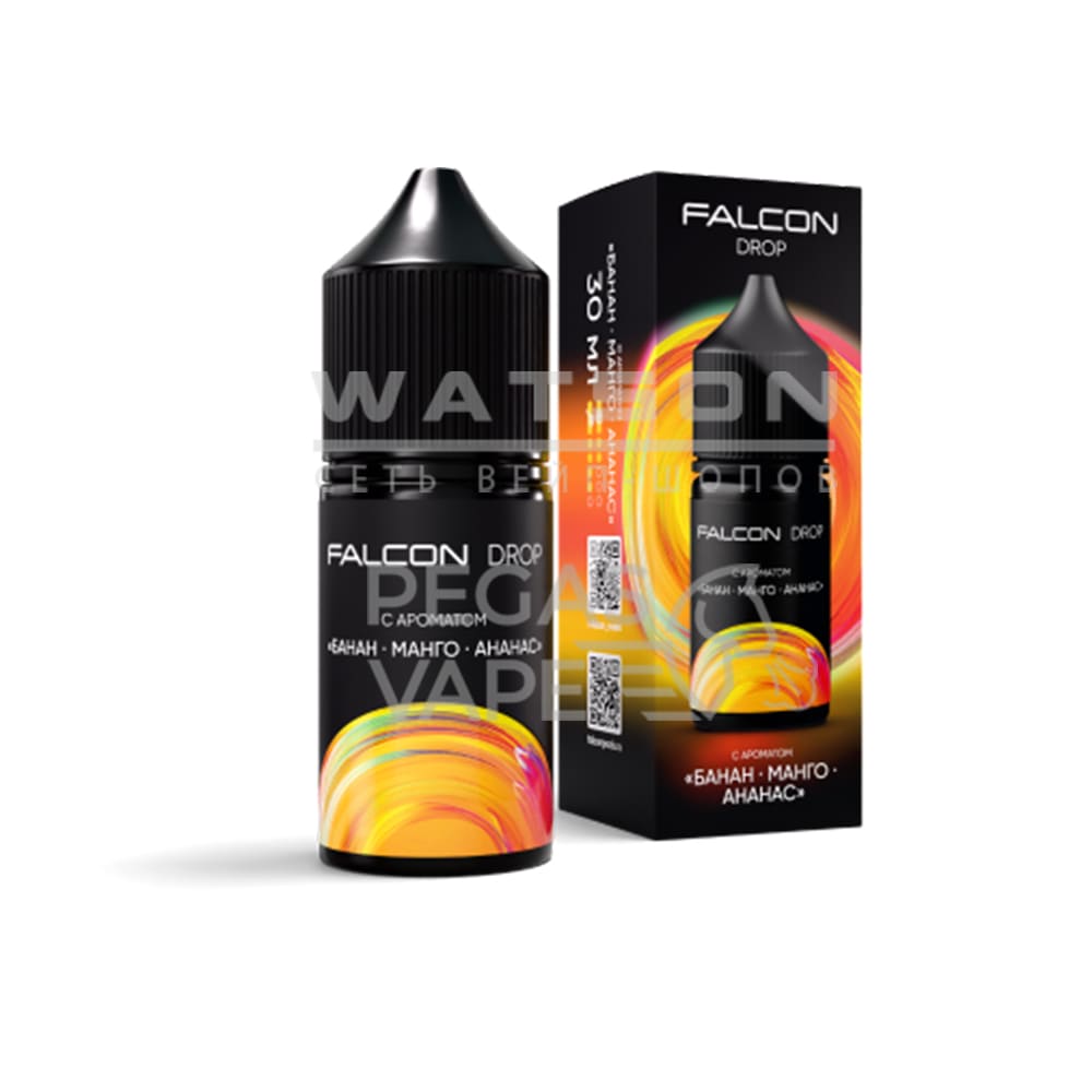 Жидкость FALCON DROP 30мл (Банан манго ананас) 30 мл 2% (20 мг/мл) Жидкость FALCON DROP 30мл (Банан манго ананас) 30 мл 2% (20 мг/мл)