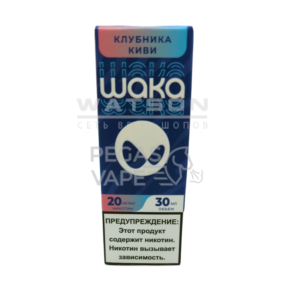 Жидкость WAKA Salt Strong (Клубника киви) 30 мл 2% (20 мг/мл) Strong Жидкость WAKA Salt Strong (Клубника киви) 30 мл 2% (20 мг/мл) Strong