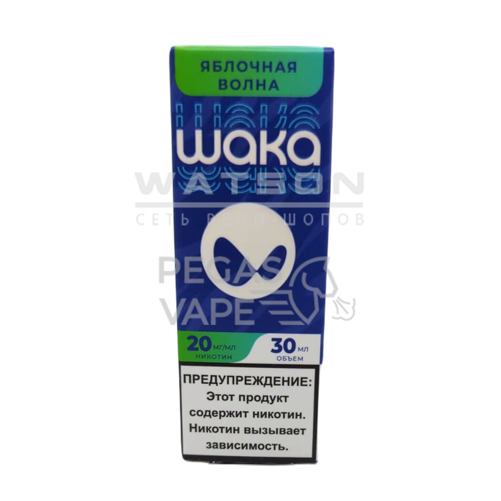 Жидкость WAKA Salt Strong (Яблочная дыня) 30 мл 2% (20 мг/мл) Strong Жидкость WAKA Salt Strong (Яблочная дыня) 30 мл 2% (20 мг/мл) Strong