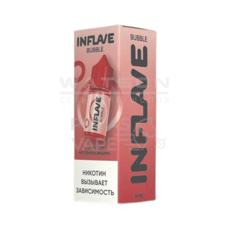 Жидкость INFLAVE BUBBLE (Клубника вишня) 30 мл 2% (20 мг/мл)