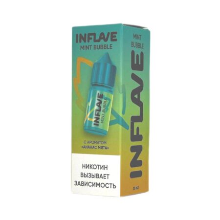 Жидкость INFLAVE BUBBLE (Ананас мята) 30 мл 2% (20 мг/мл)