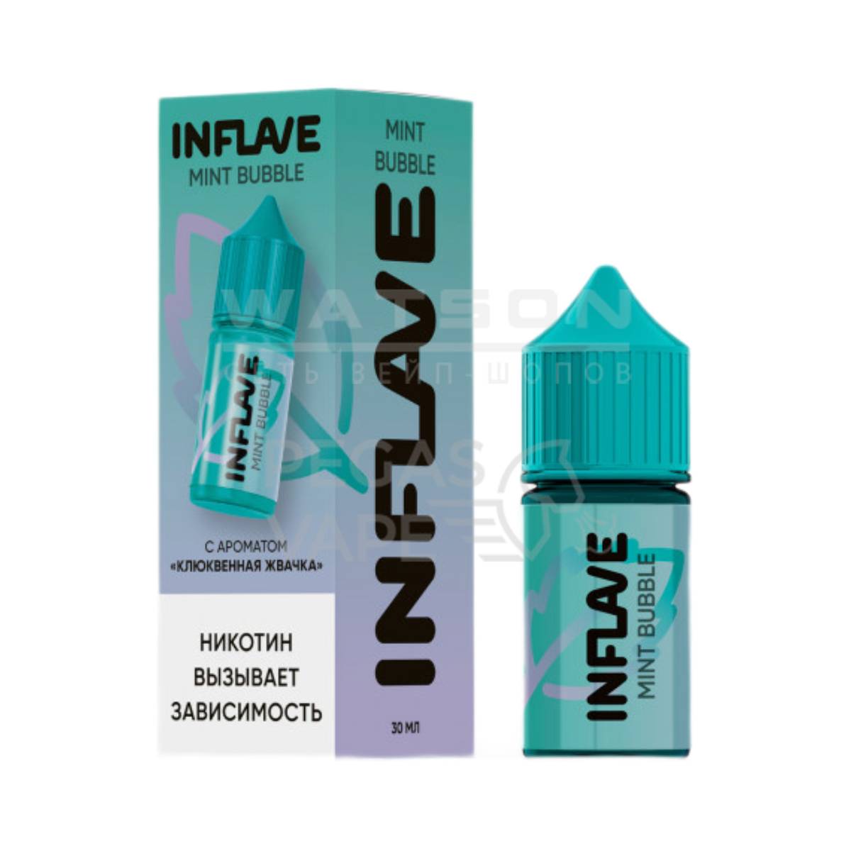 Жидкость INFLAVE BUBBLE (Клюквенная жвачка) 30 мл 2% (20 мг/мл) Жидкость INFLAVE BUBBLE (Клюквенная жвачка) 30 мл 2% (20 мг/мл)