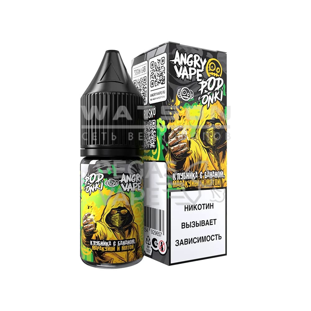 Жидкость ANGRY VAPE x PODONKI (Клубника Банан Маракуйя) 30 мл 2% (20 мг/мл) Жидкость ANGRY VAPE x PODONKI (Клубника Банан Маракуйя) 30 мл 2% (20 мг/мл)
