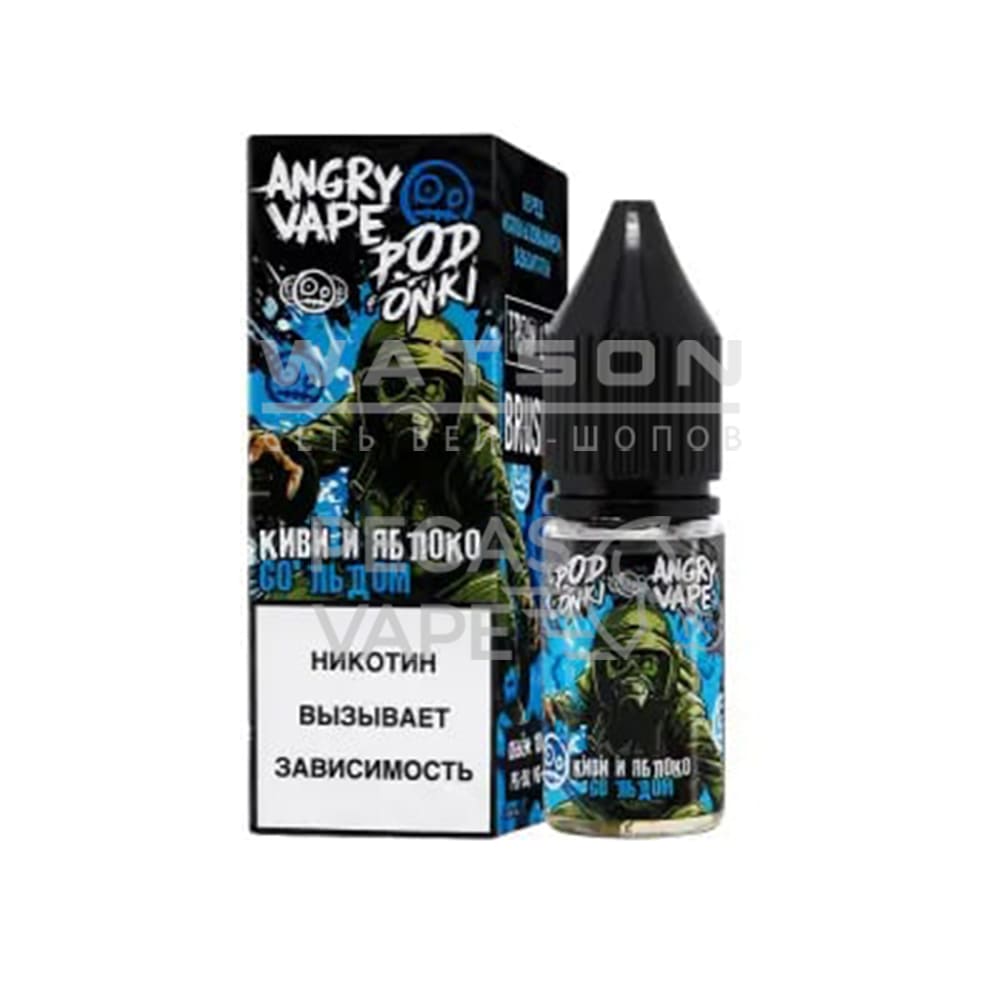 Жидкость ANGRY VAPE x PODONKI (Киви Яблоко Лед) 30 мл 2% (20 мг/мл) Жидкость ANGRY VAPE x PODONKI (Киви Яблоко Лед) 30 мл 2% (20 мг/мл)