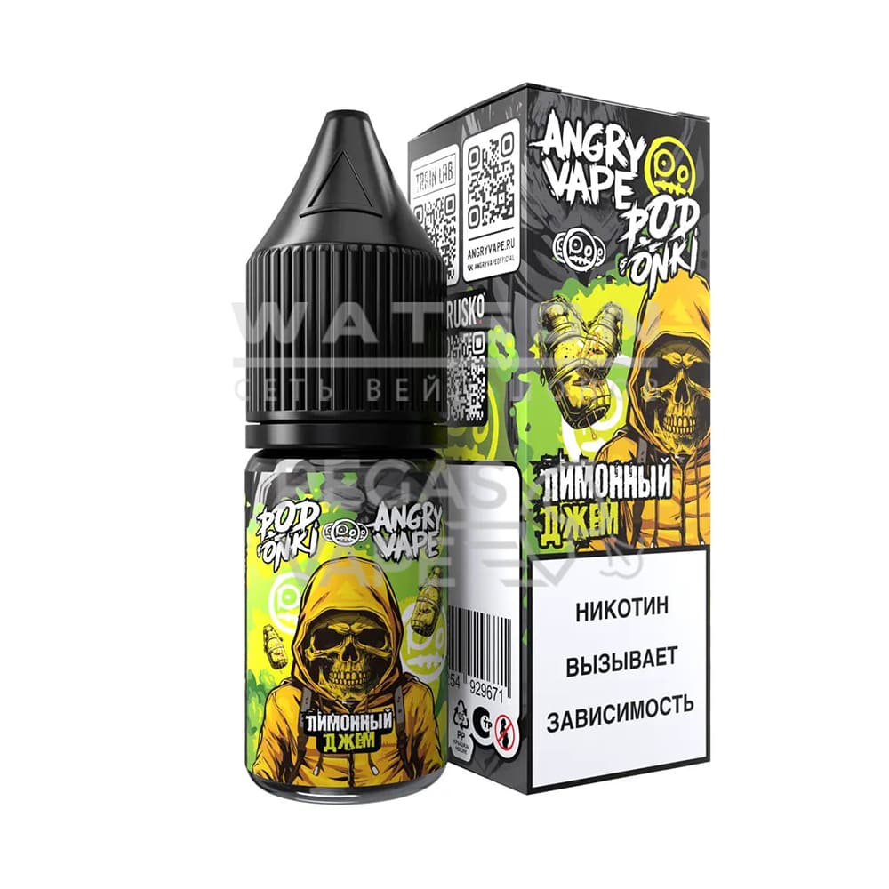Жидкость ANGRY VAPE x PODONKI (Лимонный джем) 30 мл 2% (20 мг/мл) Жидкость ANGRY VAPE x PODONKI (Лимонный джем) 30 мл 2% (20 мг/мл)