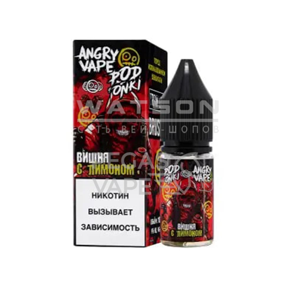 Жидкость ANGRY VAPE x PODONKI (Вишня Лимон) 30 мл 2% (20 мг/мл) Жидкость ANGRY VAPE x PODONKI (Вишня Лимон) 30 мл 2% (20 мг/мл)