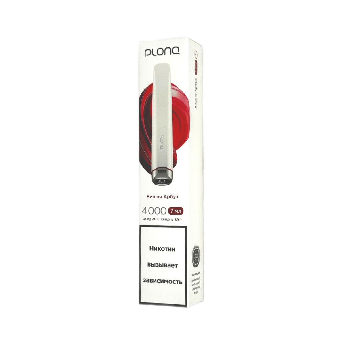 Электронная сигарета PLONQ PLUS PRO 4000 (Вишня Арбуз) Электронная сигарета PLONQ PLUS PRO 4000 (Вишня Арбуз)