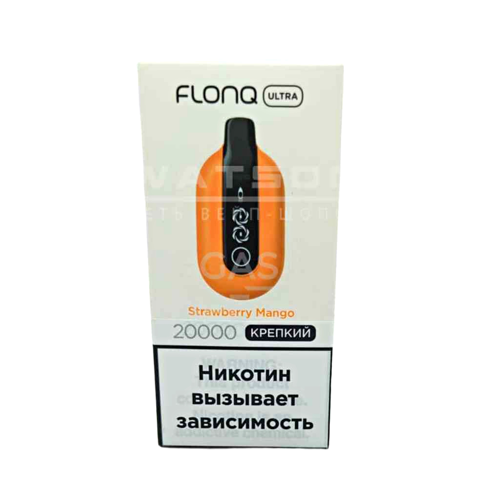 Электронная сигарета FLONQ ULTRA 20000 (Клубника Манго) Электронная сигарета FLONQ ULTRA 20000 (Клубника Манго)