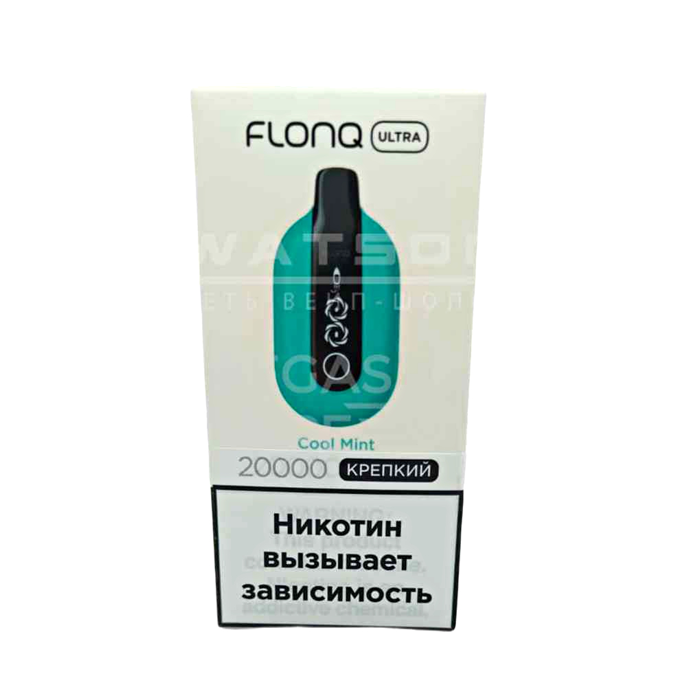 Электронная сигарета FLONQ ULTRA 20000 (Прохладная мята) Электронная сигарета FLONQ ULTRA 20000 (Прохладная мята)