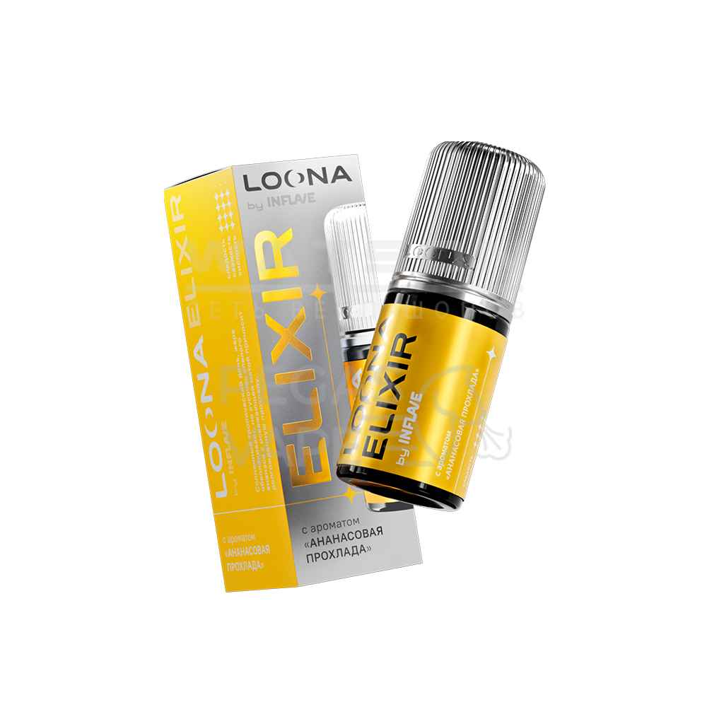 Жидкость LOONA ELIXIR by INFLAVE (Ананасовая прохлада) 30 мл 2% (20 мг/мл) Жидкость LOONA ELIXIR by INFLAVE (Ананасовая прохлада) 30 мл 2% (20 мг/мл)
