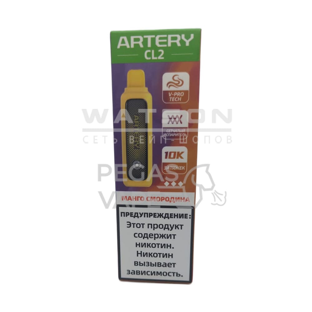 Электронная сигарета Artery CL2 10000 (FLAVOR+ICE edtion) (Манго черная смородина) Электронная сигарета Artery CL2 10000 (FLAVOR+ICE edtion) (Манго черная смородина)
