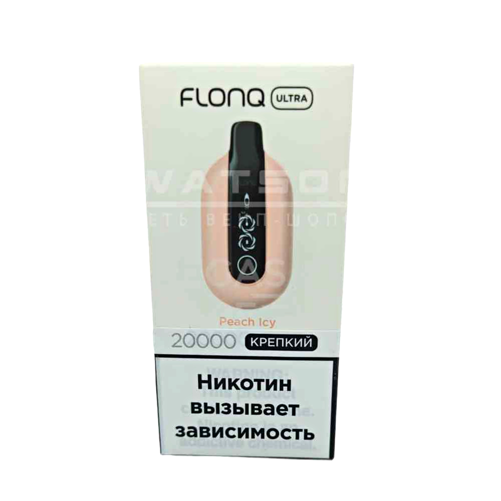 Электронная сигарета FLONQ ULTRA 20000 (Персик) Электронная сигарета FLONQ ULTRA 20000 (Персик)