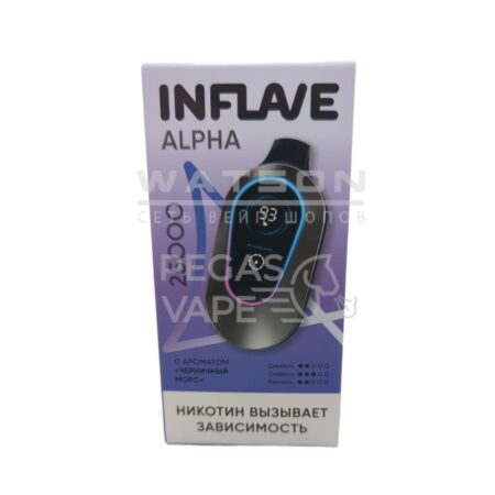 Электронная сигарета INFLAVE ALPHA 25000 (Черничный морс)