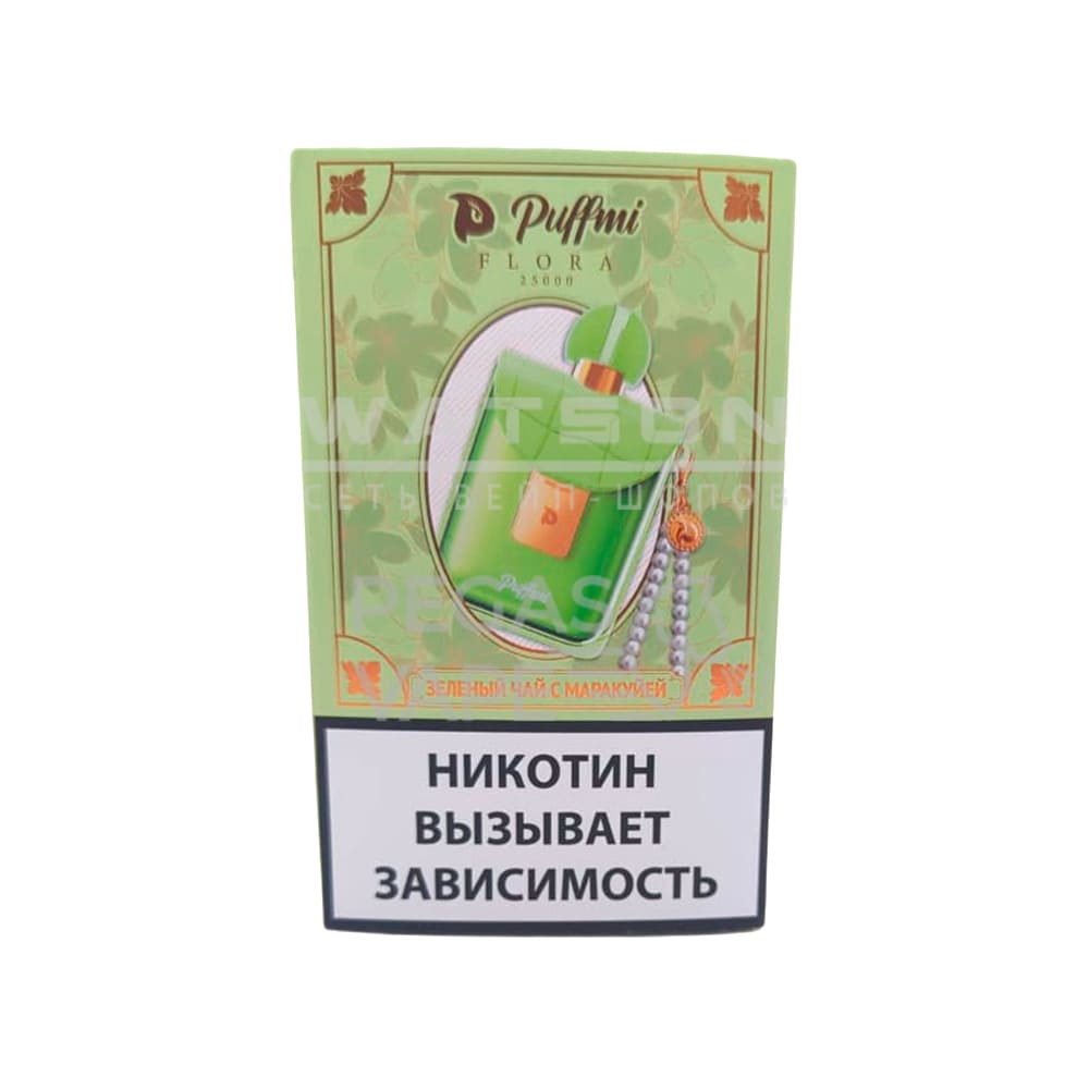 Электронная сигарета PuffMi Flora 25000 (Зеленый чай с маракуйя) Электронная сигарета PuffMi Flora 25000 (Зеленый чай с маракуйя)