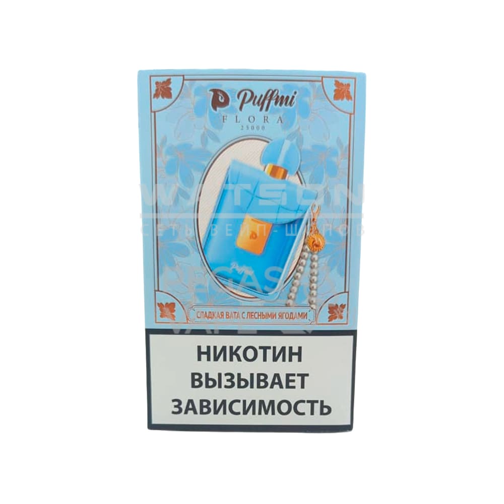 Электронная сигарета PuffMi Flora 25000 (Сладкая вата с лесными ягодами) Электронная сигарета PuffMi Flora 25000 (Сладкая вата с лесными ягодами)