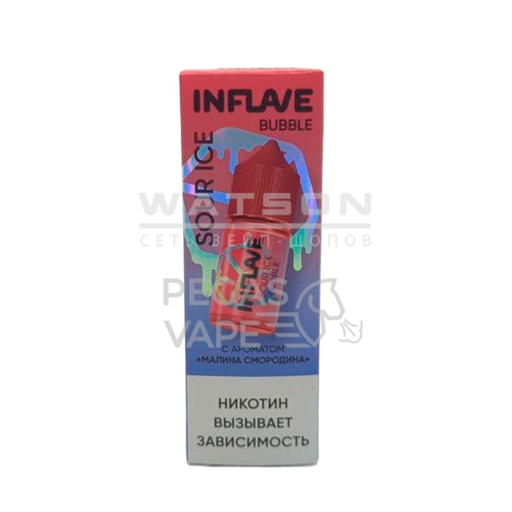 Жидкость INFLAVE BUBBLE ICE (Холодная кислая малина смородина) 30 мл 2% (20 мг/мл) Жидкость INFLAVE BUBBLE ICE (Холодная кислая малина смородина) 30 мл 2% (20 мг/мл)