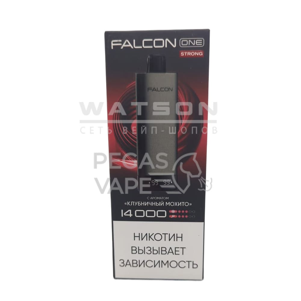 Электронная сигарета FALCON ONE 14000 (Клубничный мохито) Электронная сигарета FALCON ONE 14000 (Клубничный мохито)