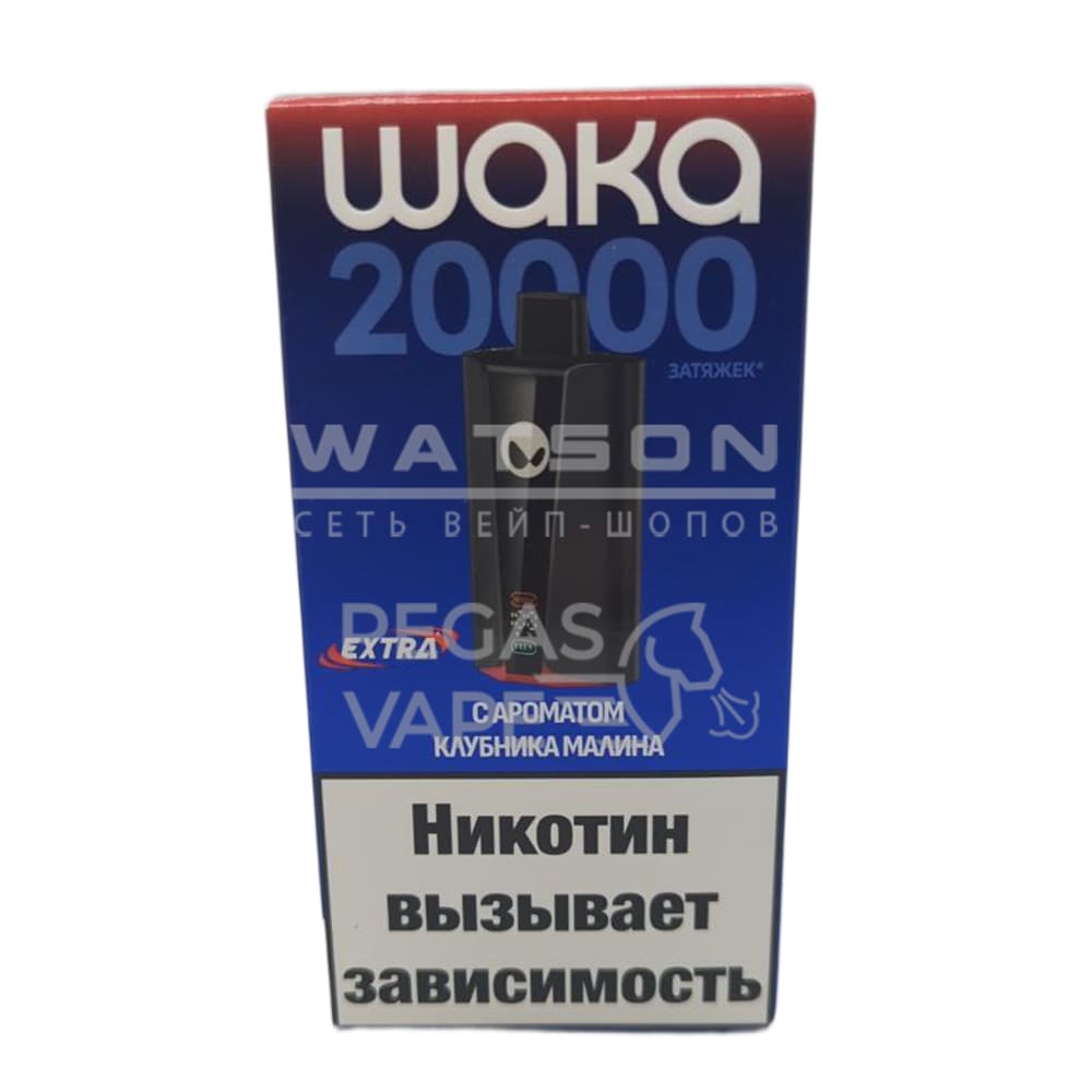 Электронная сигарета Waka PRO 20000 Extra (Клубника малина) Электронная сигарета Waka PRO 20000 Extra (Клубника малина)