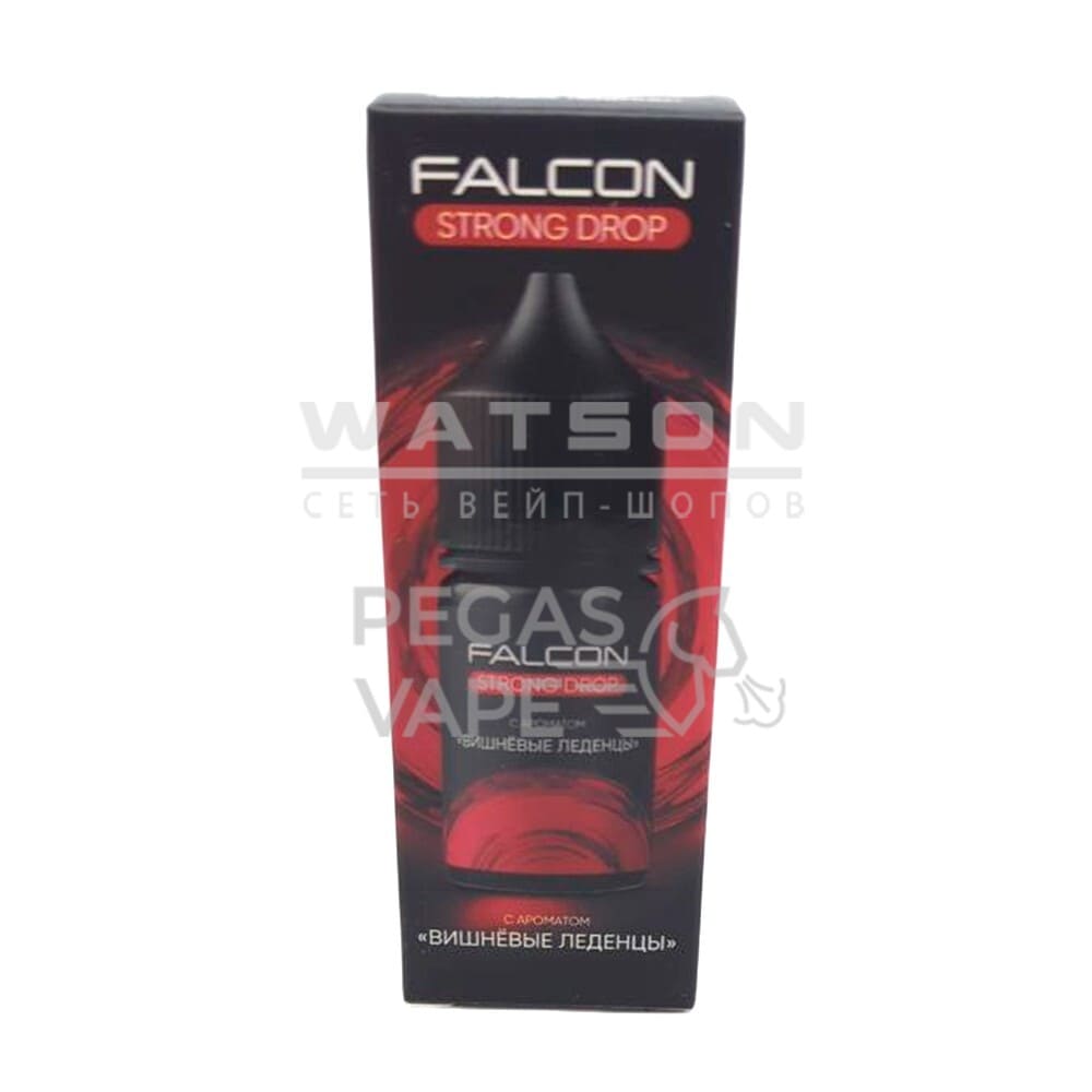 Жидкость FALCON DROP STRONG (Вишневые леденцы) 30 мл 2% (20 мг/мл) Strong Жидкость FALCON DROP STRONG (Вишневые леденцы) 30 мл 2% (20 мг/мл) Strong