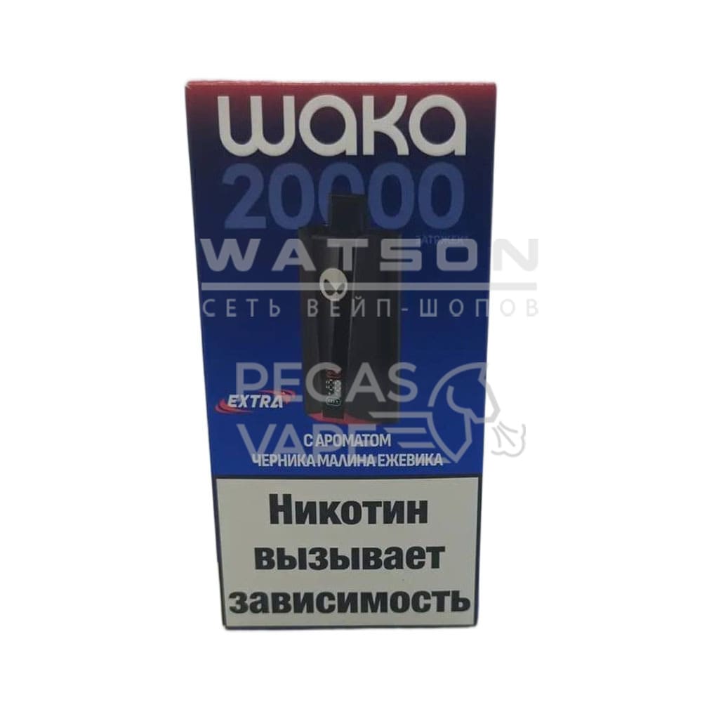 Электронная сигарета Waka PRO 20000 Extra (Черника малина ежевика) Электронная сигарета Waka PRO 20000 Extra (Черника малина ежевика)