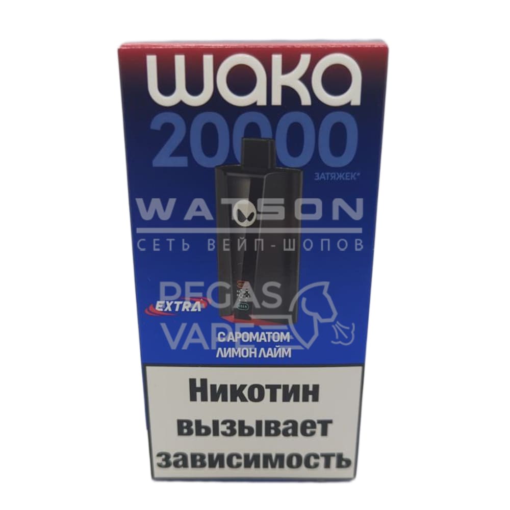 Электронная сигарета Waka PRO 20000 Extra (Лимон лайм) Электронная сигарета Waka PRO 20000 Extra (Лимон лайм)