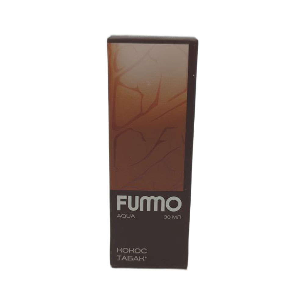 Жидкость Fummo Aqua TOBACCO (Кокос табак) 30 мл 2% (20 мг/мл) Жидкость Fummo Aqua TOBACCO (Кокос табак) 30 мл 2% (20 мг/мл)