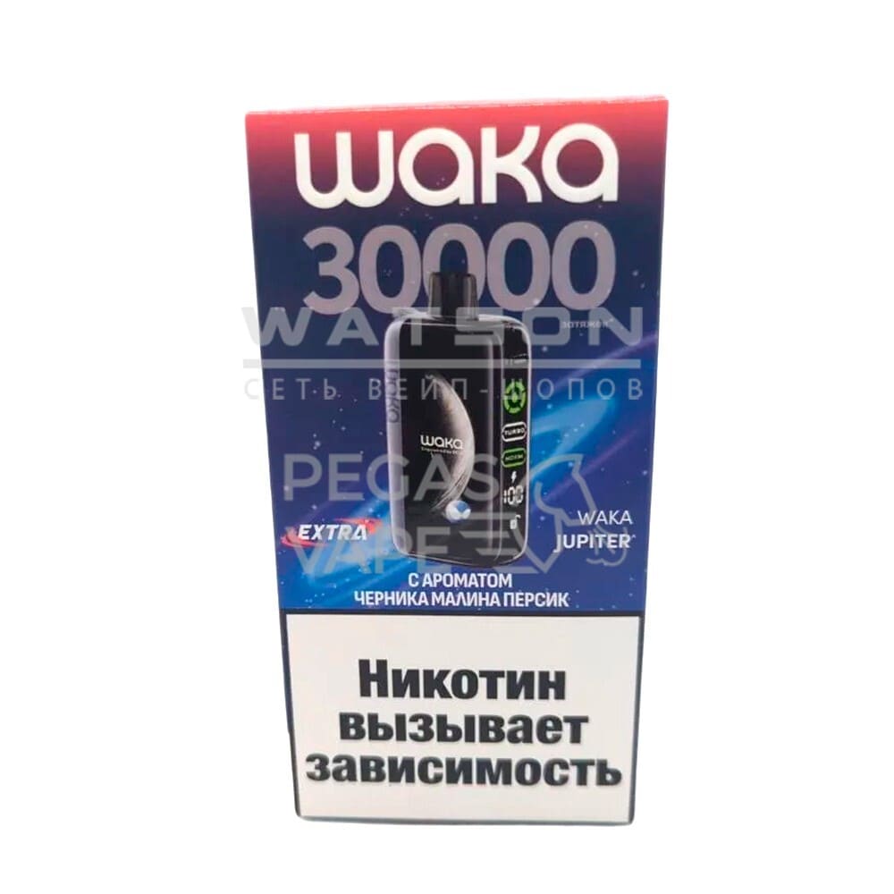 Электронная сигарета WAKA JUPITER DM 30000 EXTRA (Черника малина персик) Электронная сигарета WAKA JUPITER DM 30000 EXTRA (Черника малина персик)