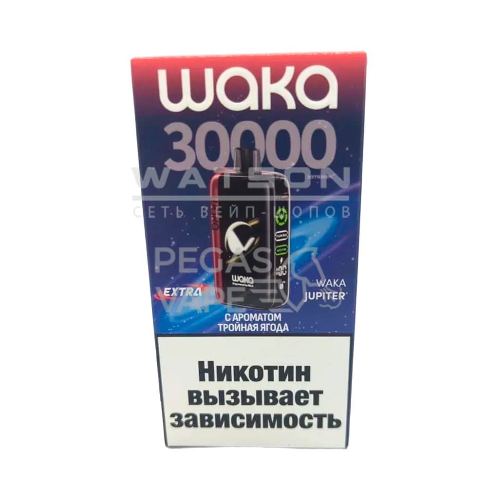 Электронная сигарета WAKA JUPITER DM 30000 EXTRA (Тройная ягода) Электронная сигарета WAKA JUPITER DM 30000 EXTRA (Тройная ягода)
