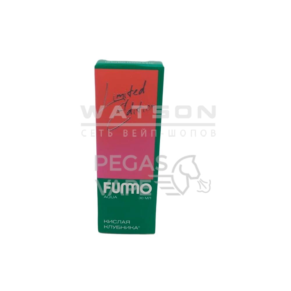 Жидкость Fummo Aqua SPRING Кислая клубника 30 мл 2% (20 мг/мл) Жидкость Fummo Aqua SPRING Кислая клубника 30 мл 2% (20 мг/мл)