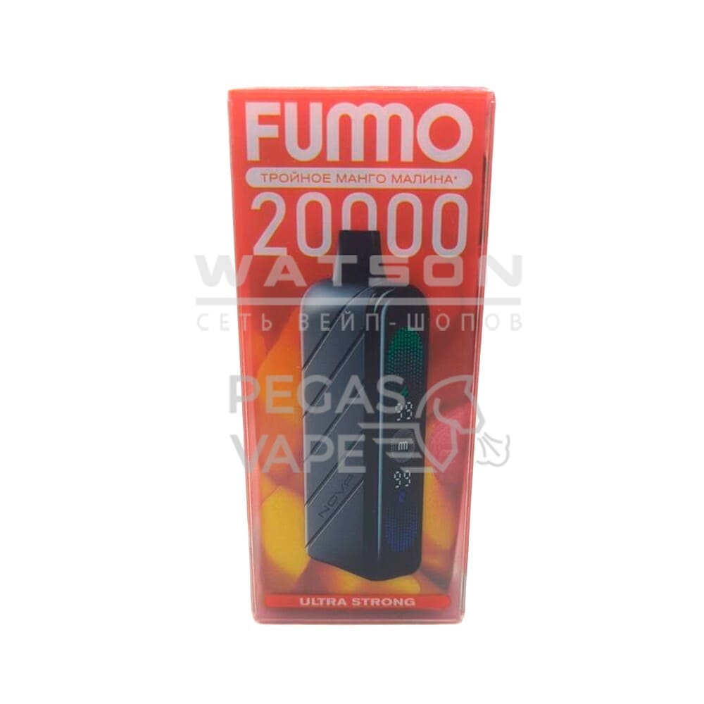 Электронная сигарета Fummo NOVA 20000 ultra strong (Тройное Манго Малина) Электронная сигарета Fummo NOVA 20000 ultra strong (Тройное Манго Малина)